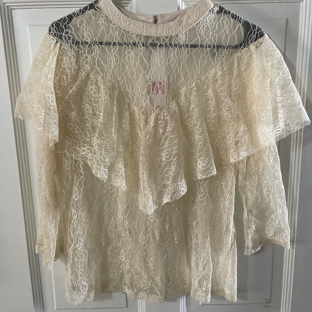 Vintage lace blouse
